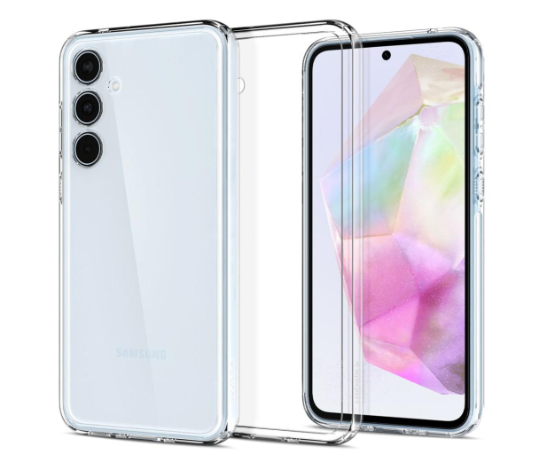 SPIGEN Ultra Hybrid do Samsung Galaxy A35 5G Crystal Clear ACS07523 - 1231660 - zdjęcie